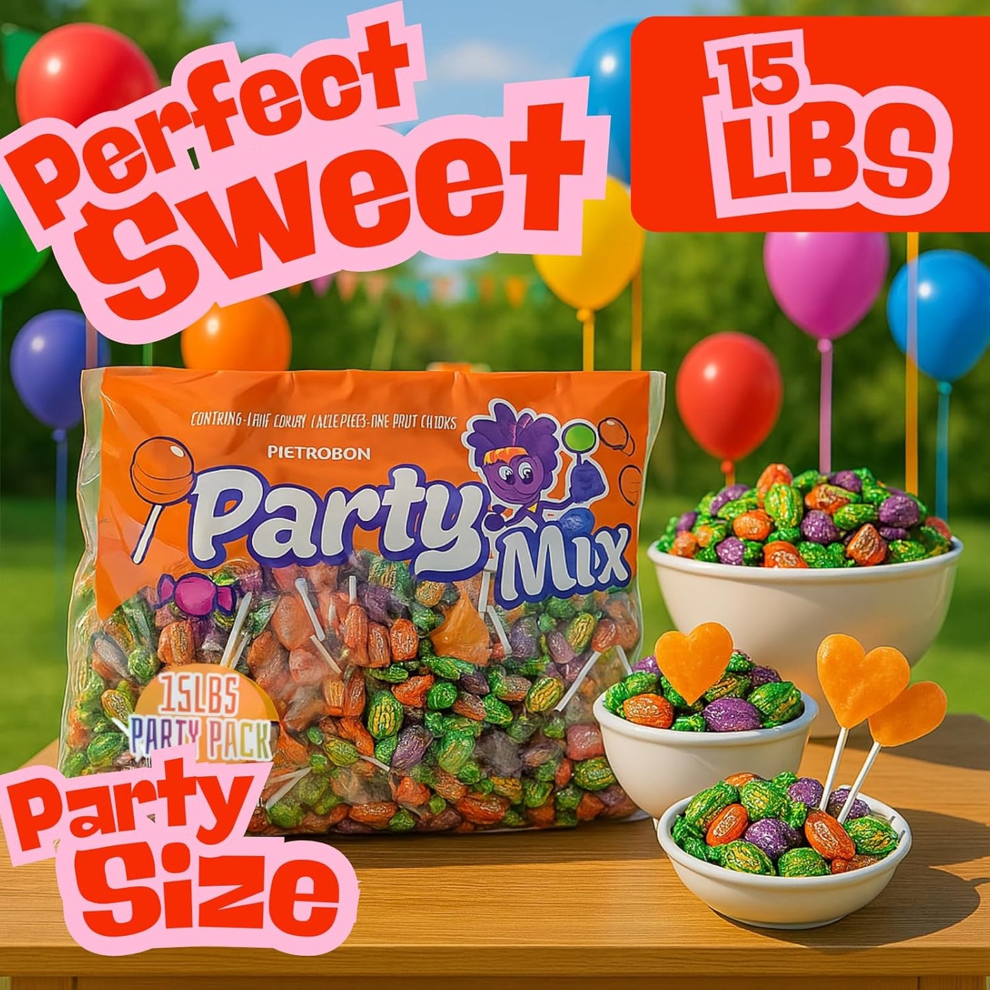 Party Mix 2X15LBS