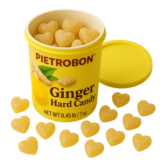Ginger Hard Candy Drops Jar 7oz – Sweets & Snacks, Classic Hard Candy