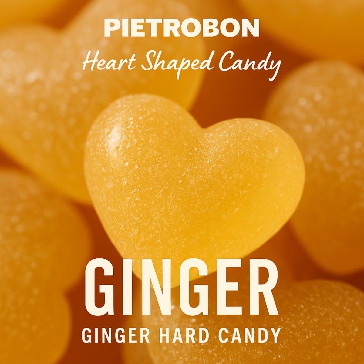 Ginger Hard Candy Drops Jar 3.5oz – Sweets & Snacks, Classic Hard Candy